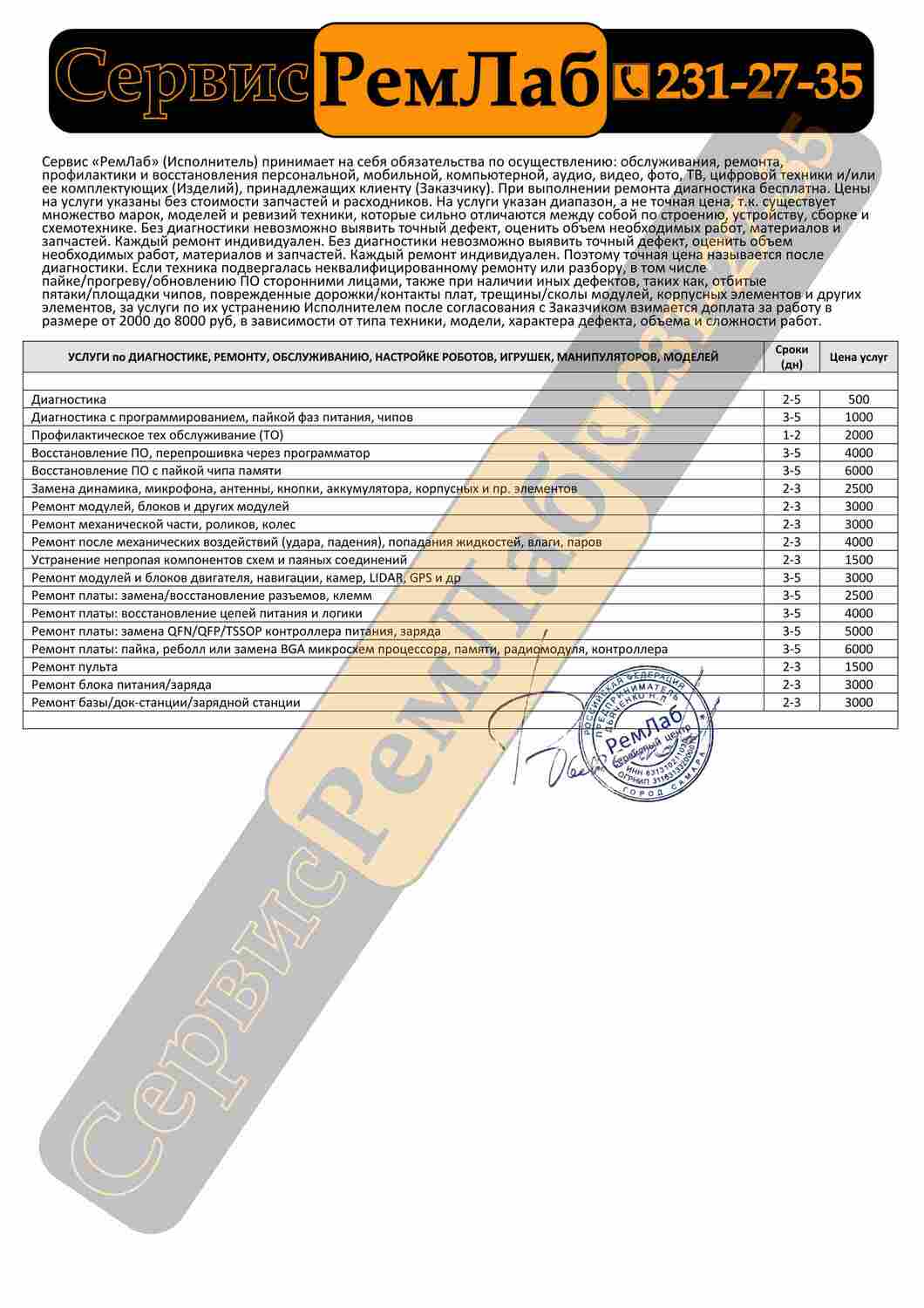 Ремонт роботов и моделей Самара ремонт робота в Самаре
